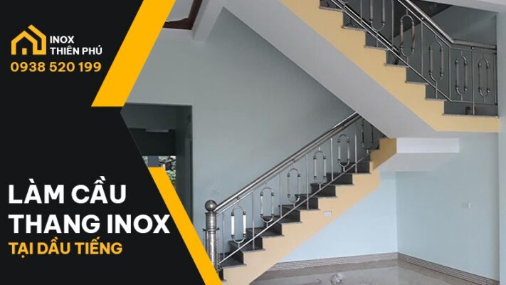 Inox Thiên Phú Bình Dương là đơn vị thi công cần có dày dặn kinh nghiệm và trình độ chuyên môn chuyên thi công cầu thang inox tại Dầu Tiếng